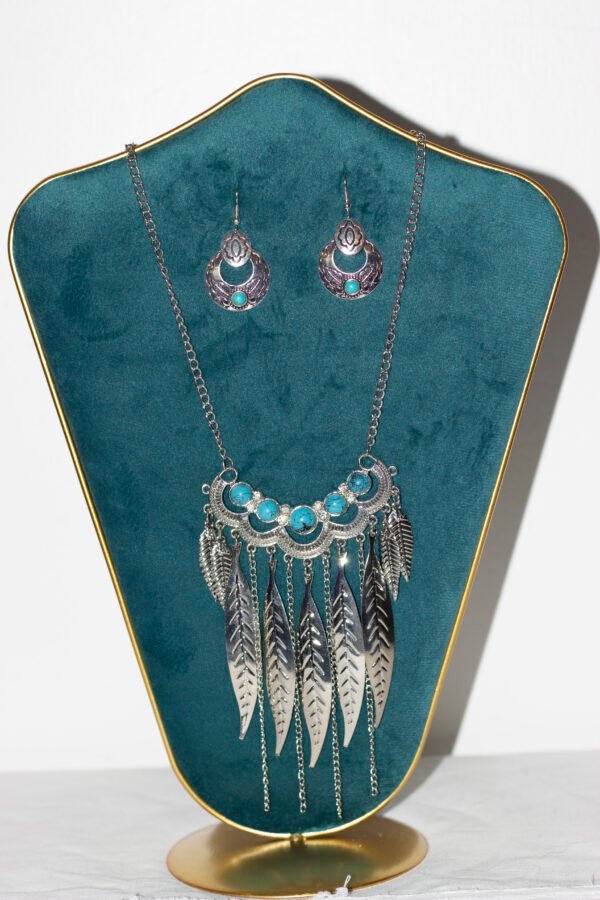 Mystic Oasis - Ensemble Collier et Boucles d’Oreilles Oriental