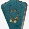 Golden Sahara - Collier et Boucles d’Oreilles Artisanaux